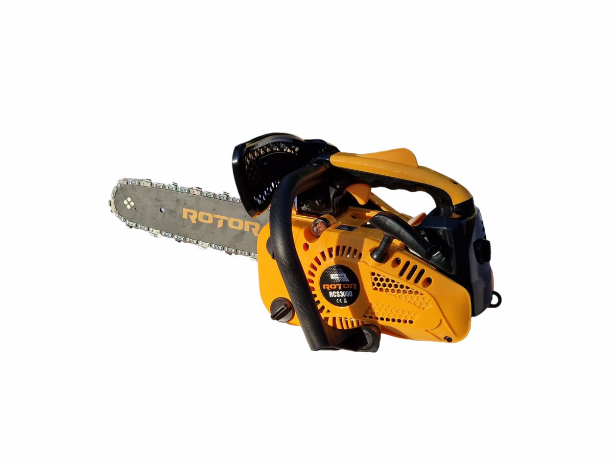 Drujbă pe Benzină Rotor RCS3000 - Tăiere Lemn, Întreținere Grădină, Design Ergonomic