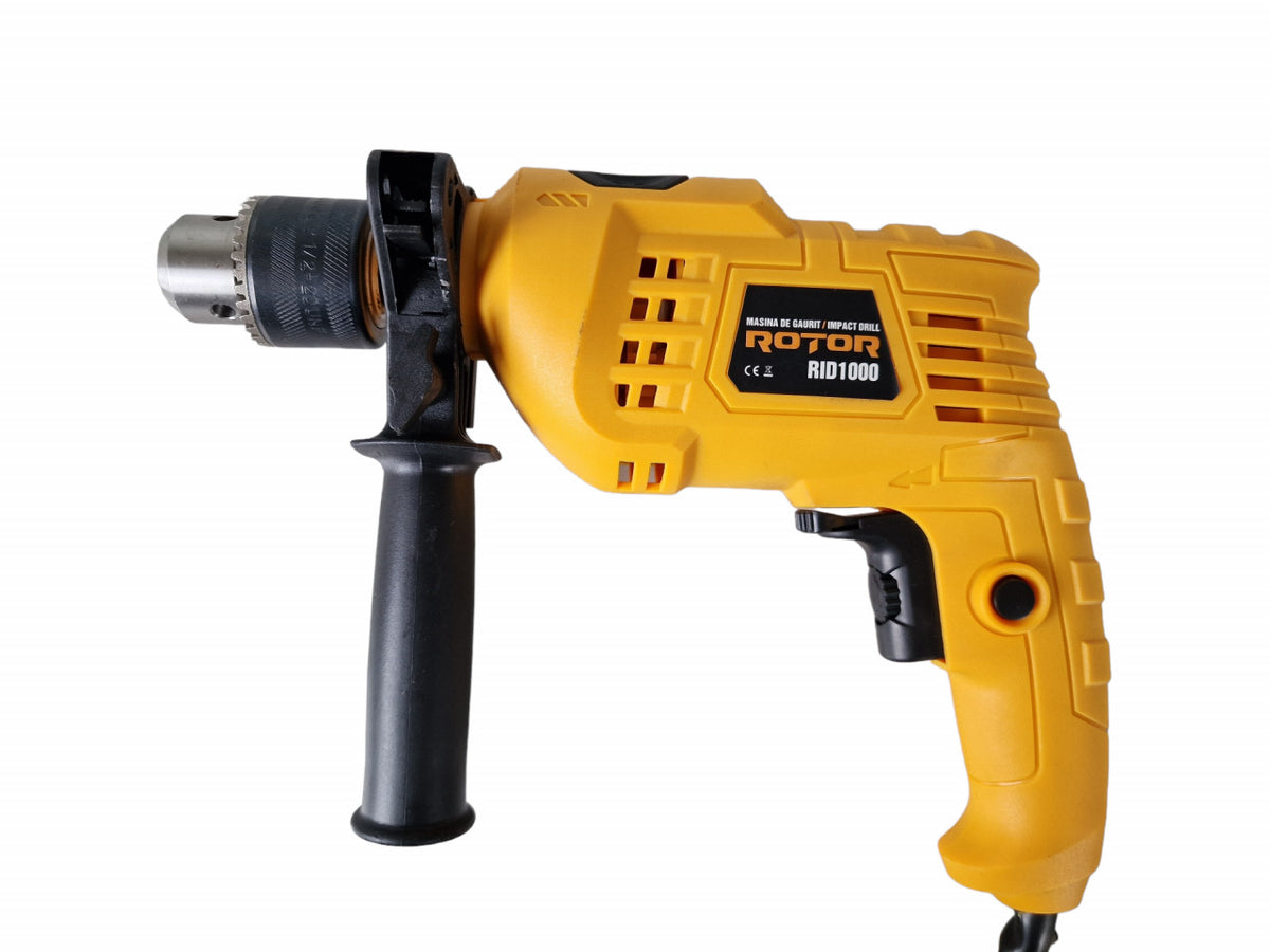 Bormașină Rotor RID1000 - Design Ergonomic, Construcție Robustă, Bricolaj și Construcții