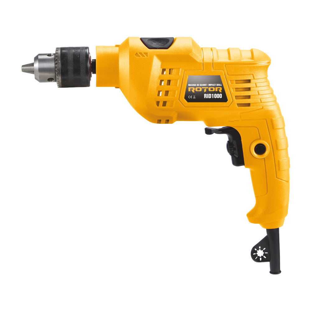 Bormașină Rotor RID1000 - Design Ergonomic, Construcție Robustă, Bricolaj și Construcții