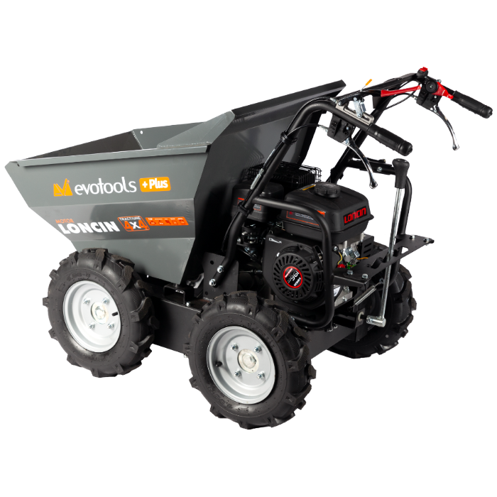 Roabă cu Motor Benzină Loncin EvoTools +Plus TMD300 - 7 CP, Sarcină 300 kg, 3 Trepte Viteză