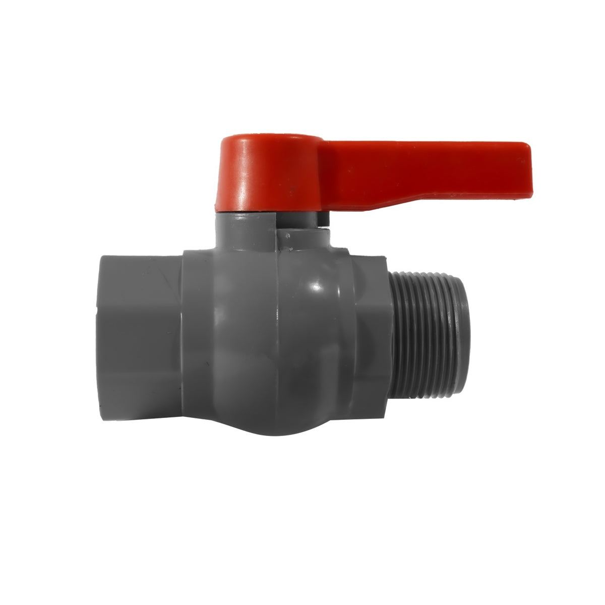 Robinet apa filet interior-exterior PLAMIX PVM - 1 1/4" PVC - Pachet 10 bucati
