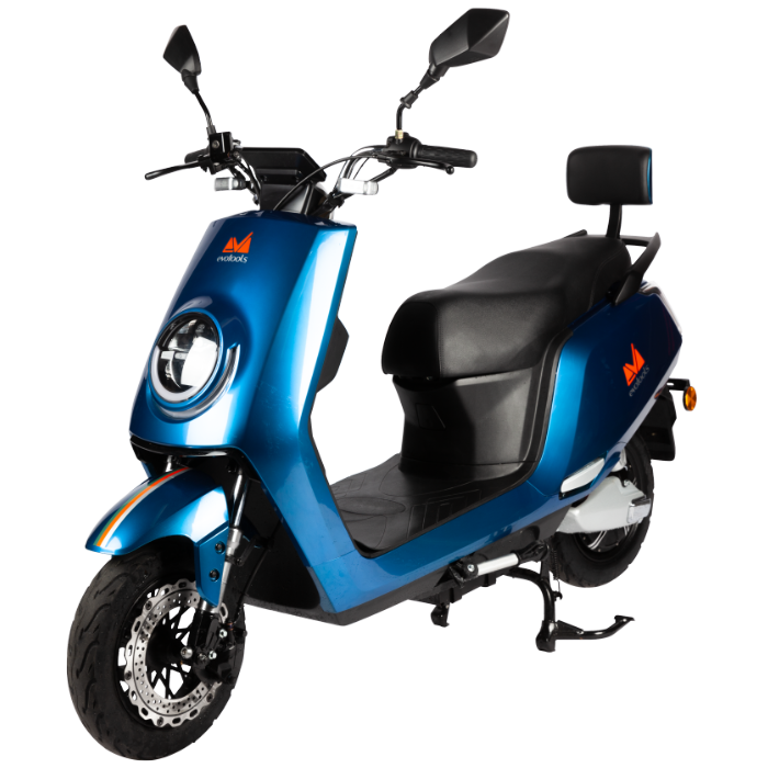Scuter Electric EvoTools SC1200 Albastru - Motor Brushless 1200 W, 25 km/h, Deplasări Urbane