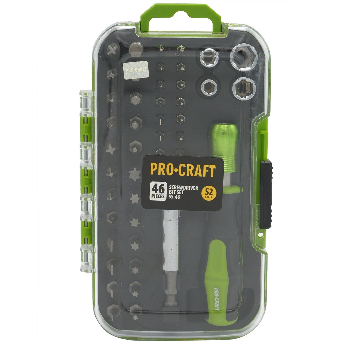 Set de biți PROCRAFT (46 piese) SS-46