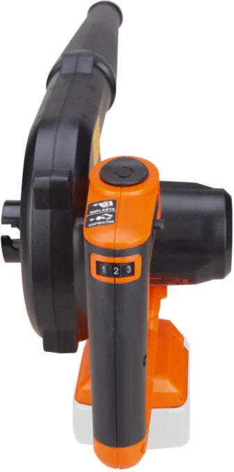 Suflantă și Aspirator Frunze EvoTools Max 20V One 18 V - Fără Acumulator, Viteză Aer 64 m/s