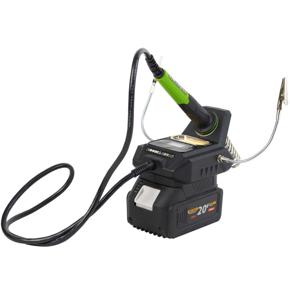 Statie de lipit cu acumulator PROCRAFT CS60, 20 V, 60 W, temperatura reglabila 100 - 500°C