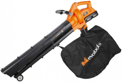 Suflantă și Aspirator Frunze cu Tocător EvoTools LB 2x Max 20V One 40 V - Viteză Aer 230 km/h