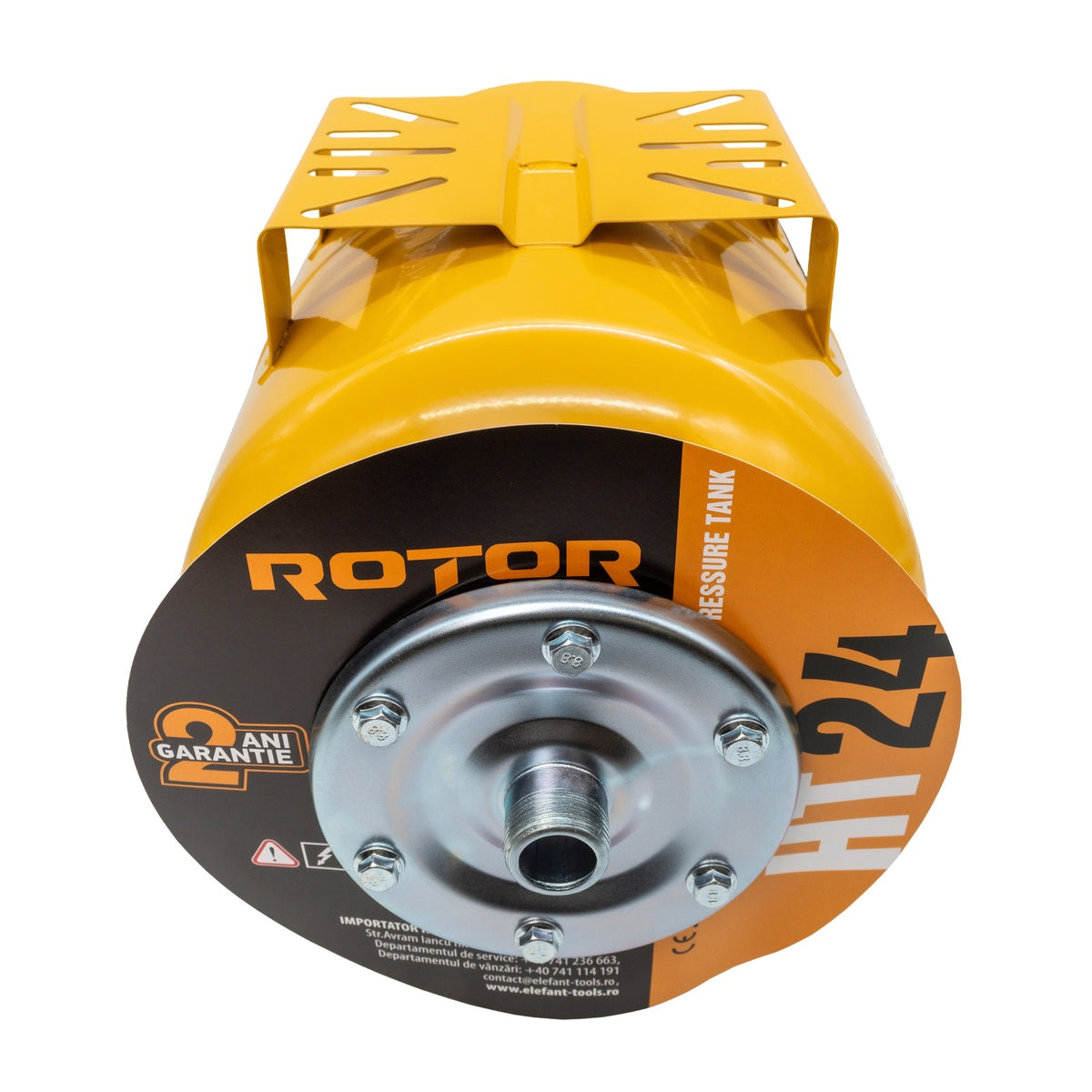 Vas expansiune orizontal pentru hidrofor, 24 l, ROTOR RVH-24