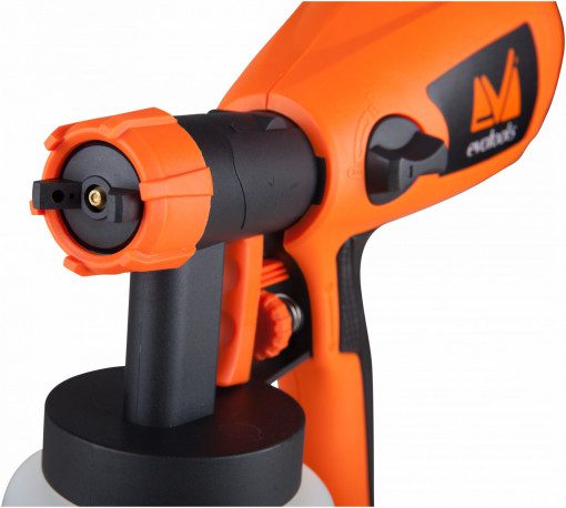 Pistol Electric de Vopsit EvoTools SG400 - 400 W, Rezervor 800 ml, Aplicare Uniformă Vopsea