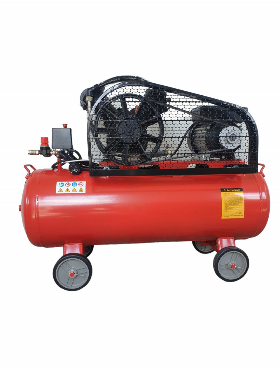 Compresor de Aer Elefant XY2065A-100 - Rezervor 100 L, Vopsire, Umflare Pneuri și Unelte