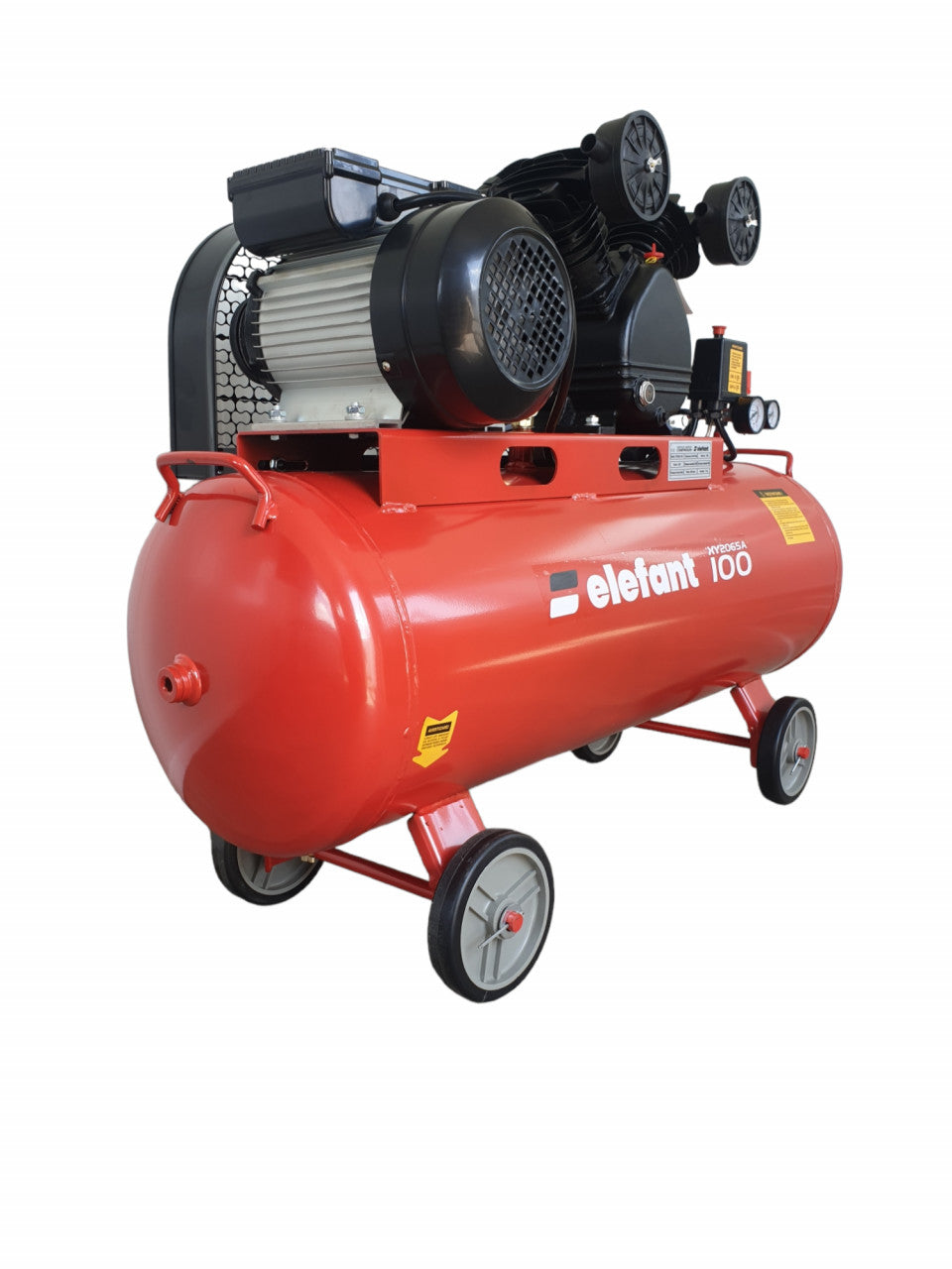 Compresor de Aer Elefant XY2065A-100 - Rezervor 100 L, Vopsire, Umflare Pneuri și Unelte