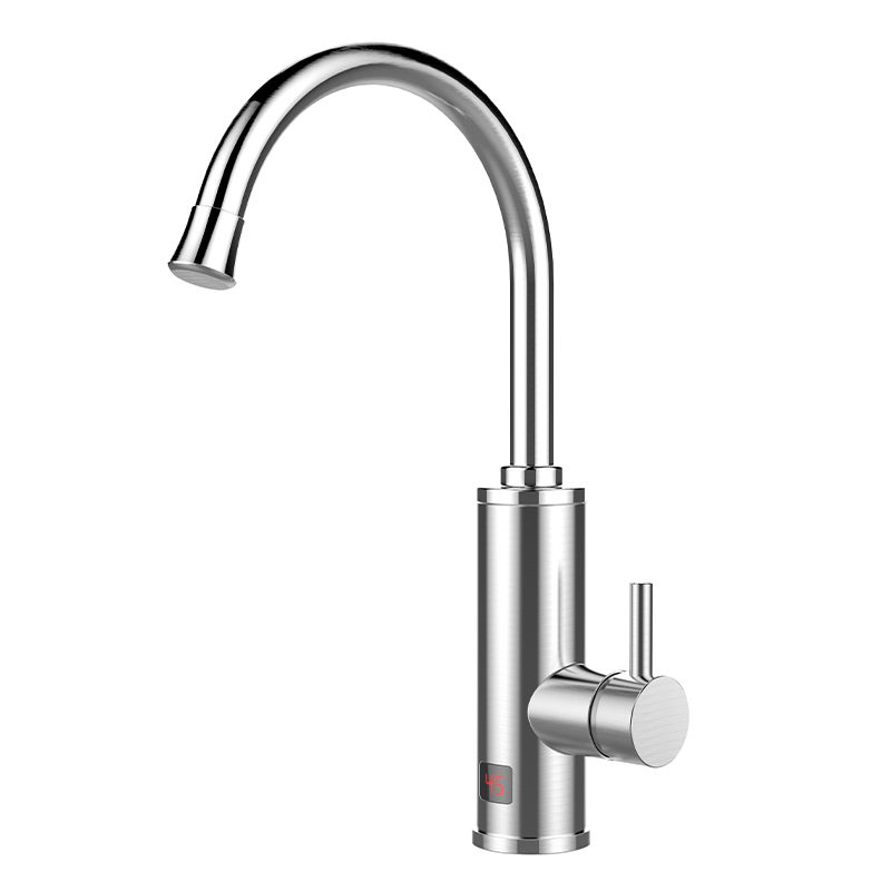 Baterie Instant Apă Caldă Aquafix Inox 3 kW - 220 V, Presiune 0,4 - 5 bar, Duză Rotativă