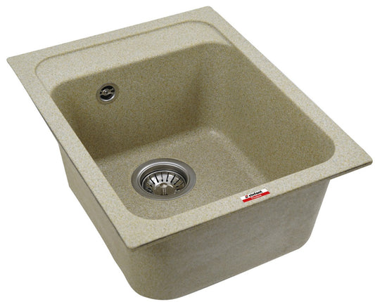 Chiuvetă Bucătărie Elefant Korrado 4050 - Culoare Bej, Design Modern, Ușor de Întreținut