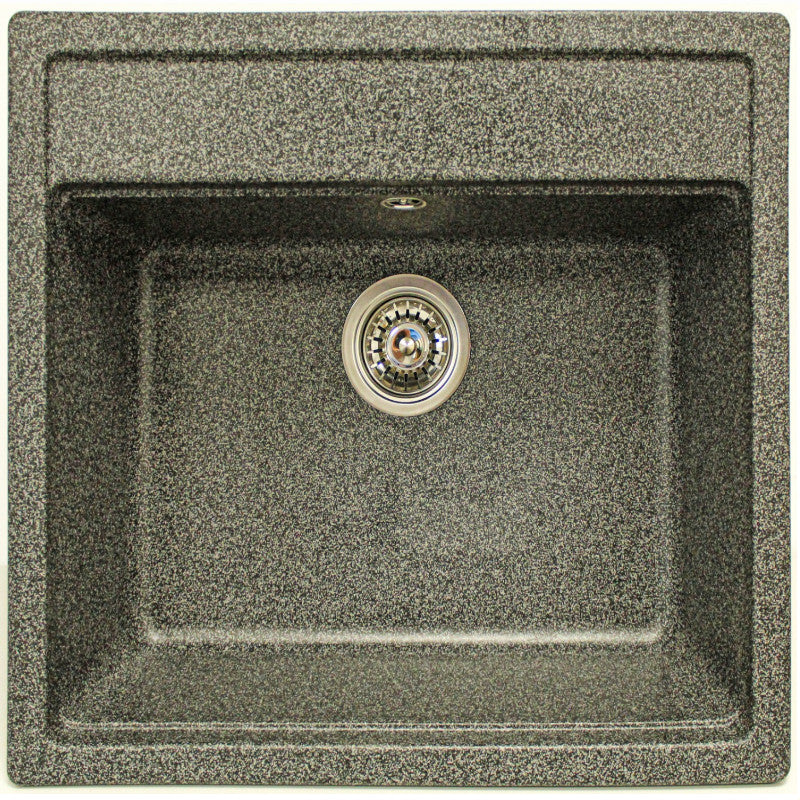 Chiuvetă Bucătărie Nika 5751 - Culoare Grafit, Design Elegant, Rezistentă la Uzură