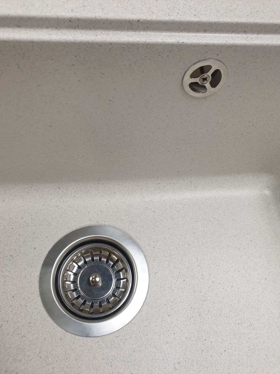 Chiuvetă Bucătărie Vesta 5852 - Culoare Albă, Design Modern, Finisaje de Înaltă Calitate
