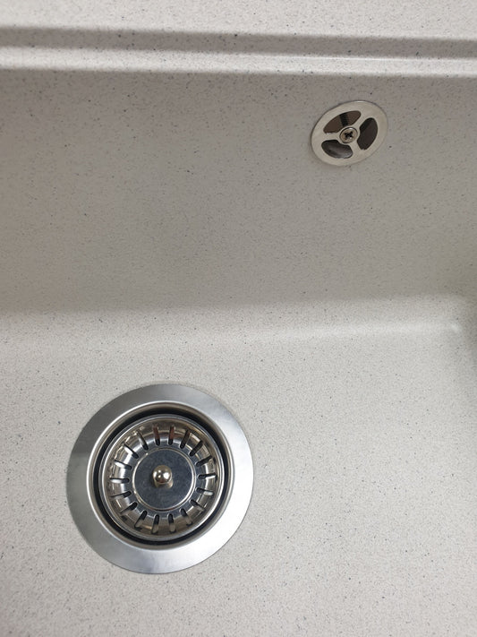 Chiuvetă Bucătărie Vesta 5852 - Culoare Albă, Design Modern, Finisaje de Înaltă Calitate