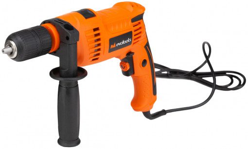 Bormașină cu Percuție EvoTools ID650A - 650 W, Turație Variabilă, Beton, Metal, Lemn și Piatră