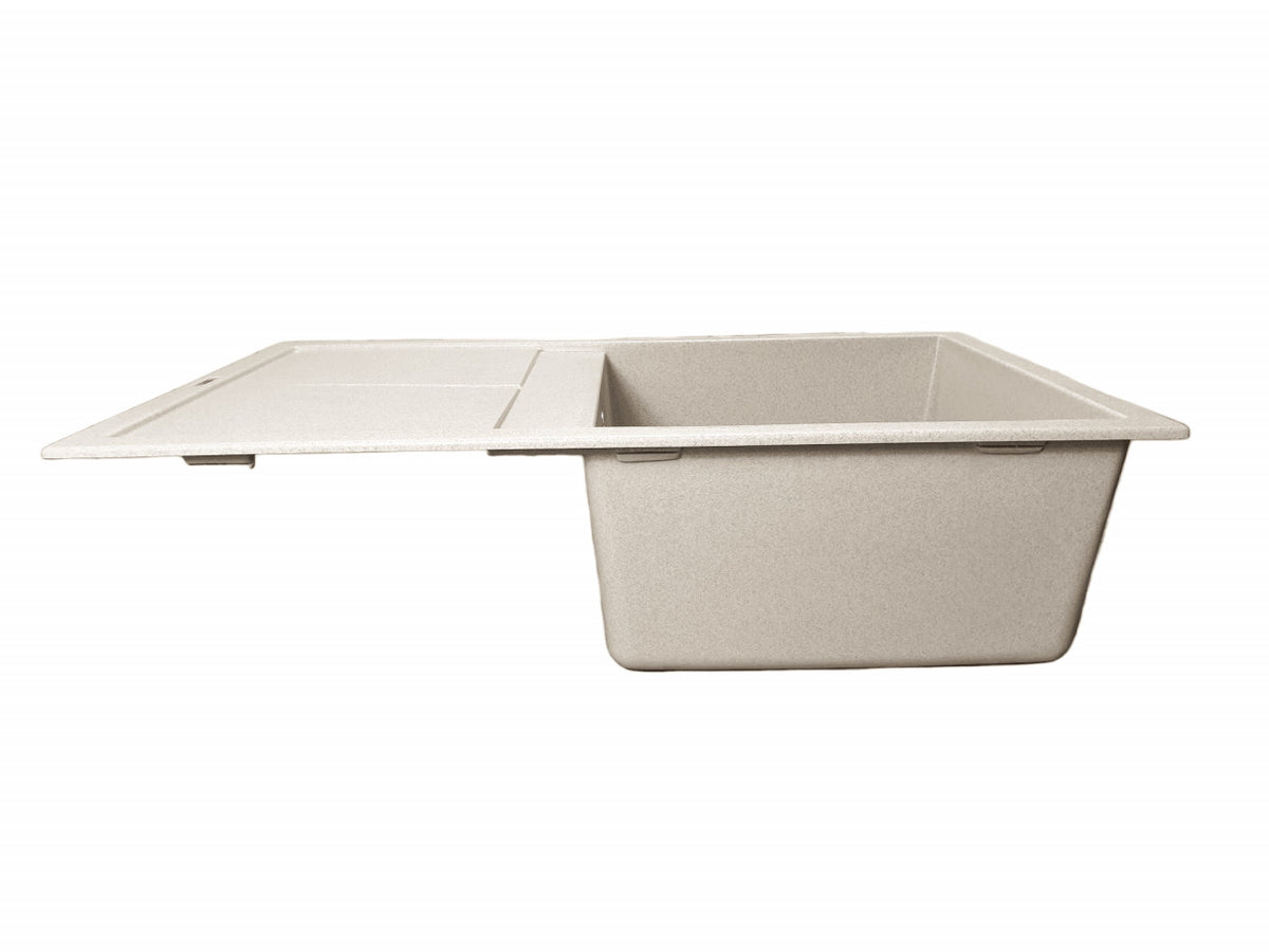 Chiuvetă Bucătărie Selena 7950 - Culoare Safari Bej, Design Modern, Durabilitate Ridicată