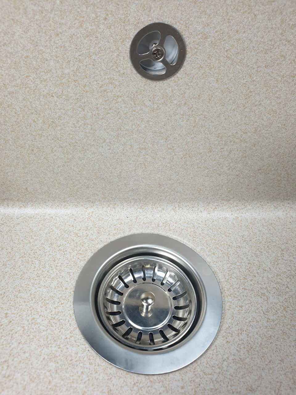Chiuvetă Bucătărie Selena 7950 - Culoare Safari Bej, Design Modern, Durabilitate Ridicată