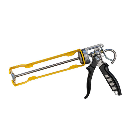 Pistol Silicon Profesional Lumytools LT09155 225 mm - Cadru Metalic, Oprire Curgere Adeziv