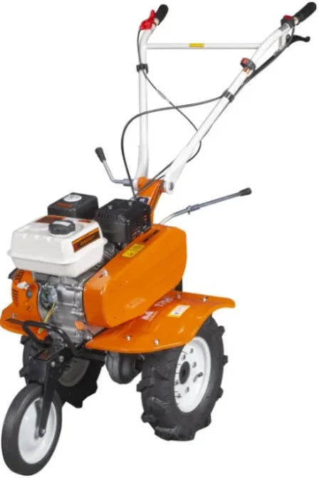 Motosapă pe Benzină EvoTools T705 - 7 CP, 208 cc, 3600 rot/min, 4 Timpi, Roți de Transport