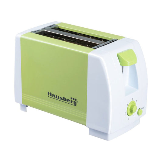 Prăjitor de Pâine Toaster 750 W - 2 Felii, 6 Trepte Temperatură, Tavă Firimituri, Oprire Automată