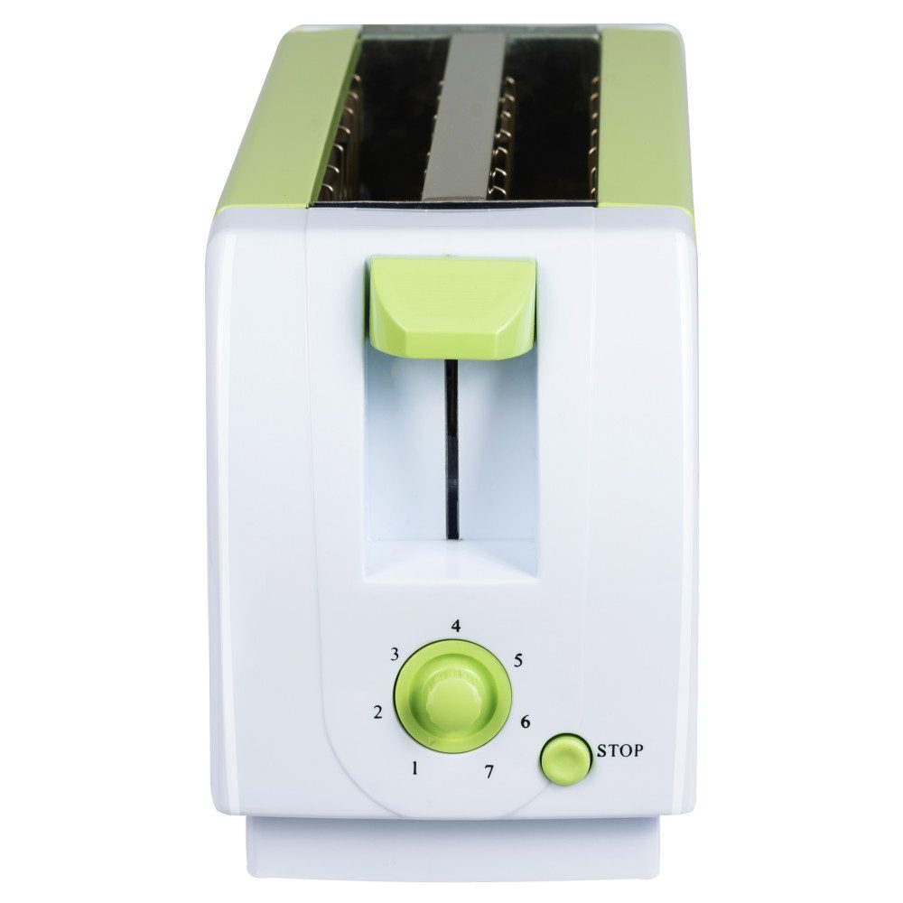 Prăjitor de Pâine Toaster 750 W - 2 Felii, 6 Trepte Temperatură, Tavă Firimituri, Oprire Automată