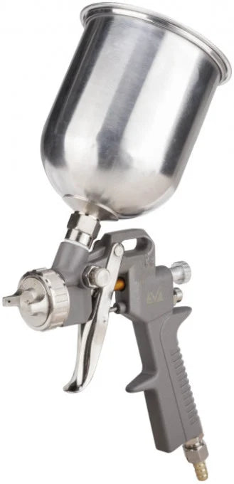 Pistol de Vopsit Pneumatic 0434 - Rezervor 600 ml, Duză Ø 1,5 mm, 3,5 bar, Racord 1/4 inch