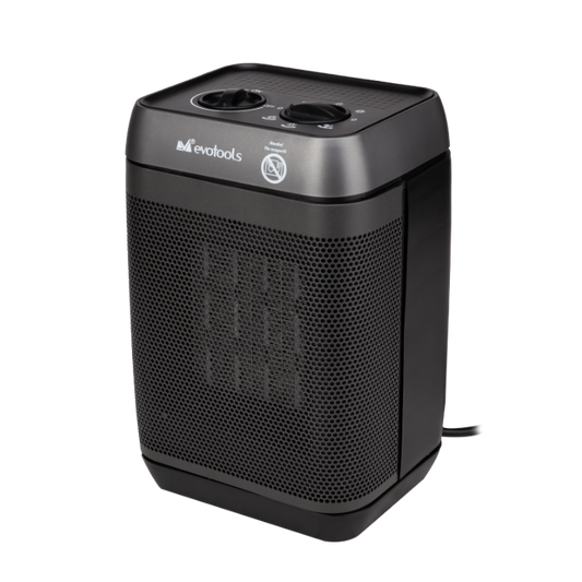 Aerotermă Electrică cu Rezistență Ceramică EvoTools CH1500A - 1500 W, Rotire 90 Grade, Birou