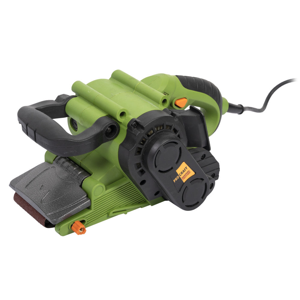 Șlefuitor cu Bandă ProCraft PBS1400 - 800 W, Viteză 120-260 m/min, Finisare Suprafețe