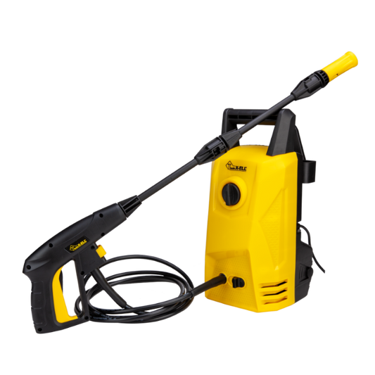 Aparat de Spălat cu Presiune BuildXell PW1400 - 1400 W, Debit 5,5 l/min, Curățare Mașină și Alei