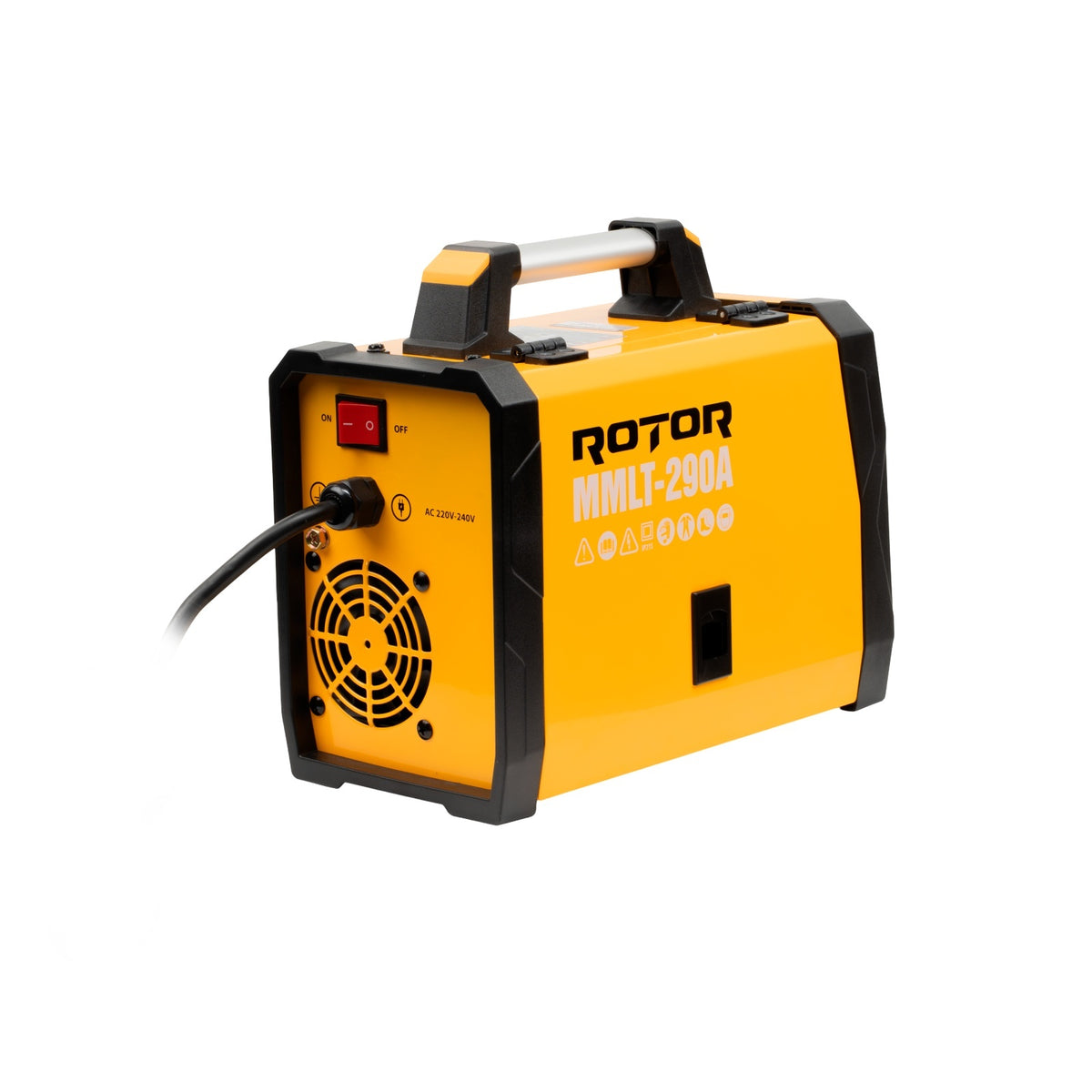 Aparat de sudură cu sarma si electrod MIG, MMA, TIG , LCD Color ROTOR MMLT-290A, 3.6 kW, 290 A