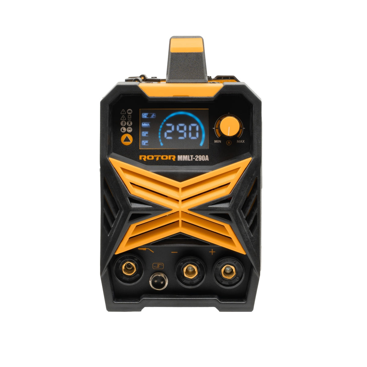 Aparat de sudură cu sarma si electrod MIG, MMA, TIG , LCD Color ROTOR MMLT-290A, 3.6 kW, 290 A