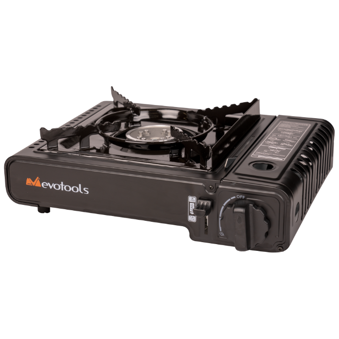 Aragaz Portabil pe Gaz EvoTools ZD-6800 - 1 Ochi, Aprindere Automată, Camping și Rulotă