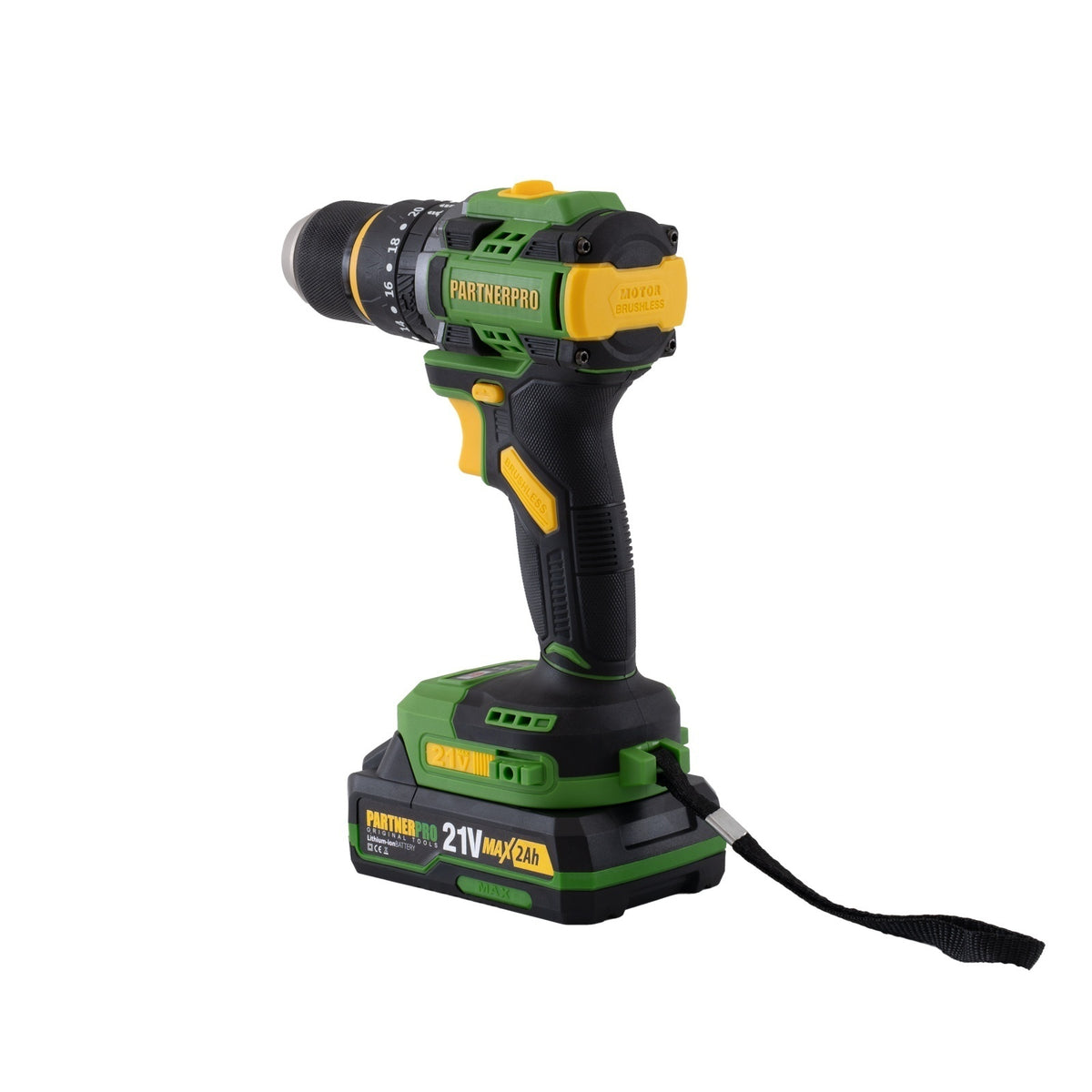 Autofiletanta cu impact pe acumulator PARTNERPRO PPT332T , 2x acumulatori 21V/2Ah, Brushless, 620 W