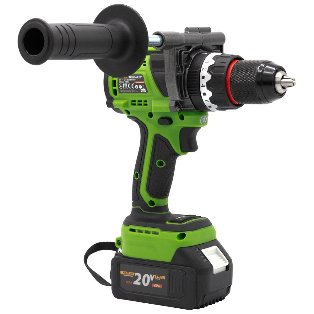 Autofiletanta cu percutie PROCRAFT PA18ProBL, 20V, 180 Nm, motor fara perii