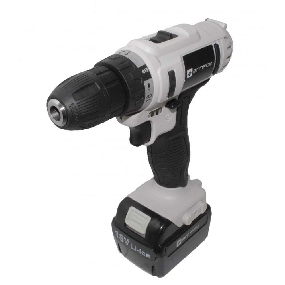 Autofiletantă Elprom EDA-18-2Li 18 V - 2 Acumulatori Li-Ion 2 Ah, 800 rot/min, Mandrină 10 mm