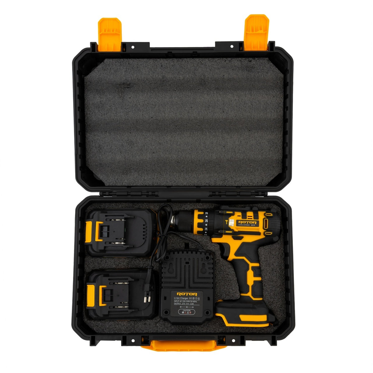 Autofiletanta pe acumulator ROTOR RDB21 21 V /3 Ah, 1350 Rot/min, 18+1, 30 Nm, Brushless