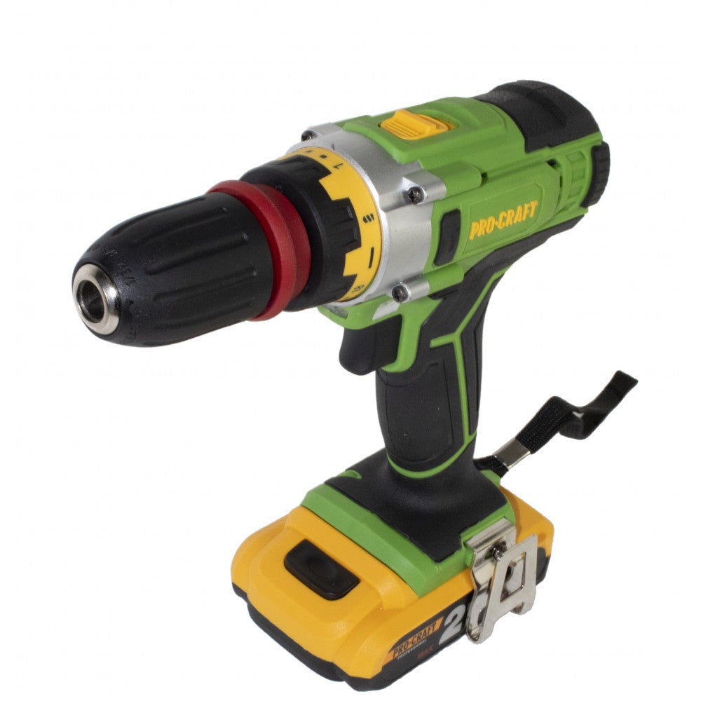 Autofiletantă cu Acumulator ProCraft PA212DFR - 21 V, 2 Acumulatori, Mandrină Detașabilă