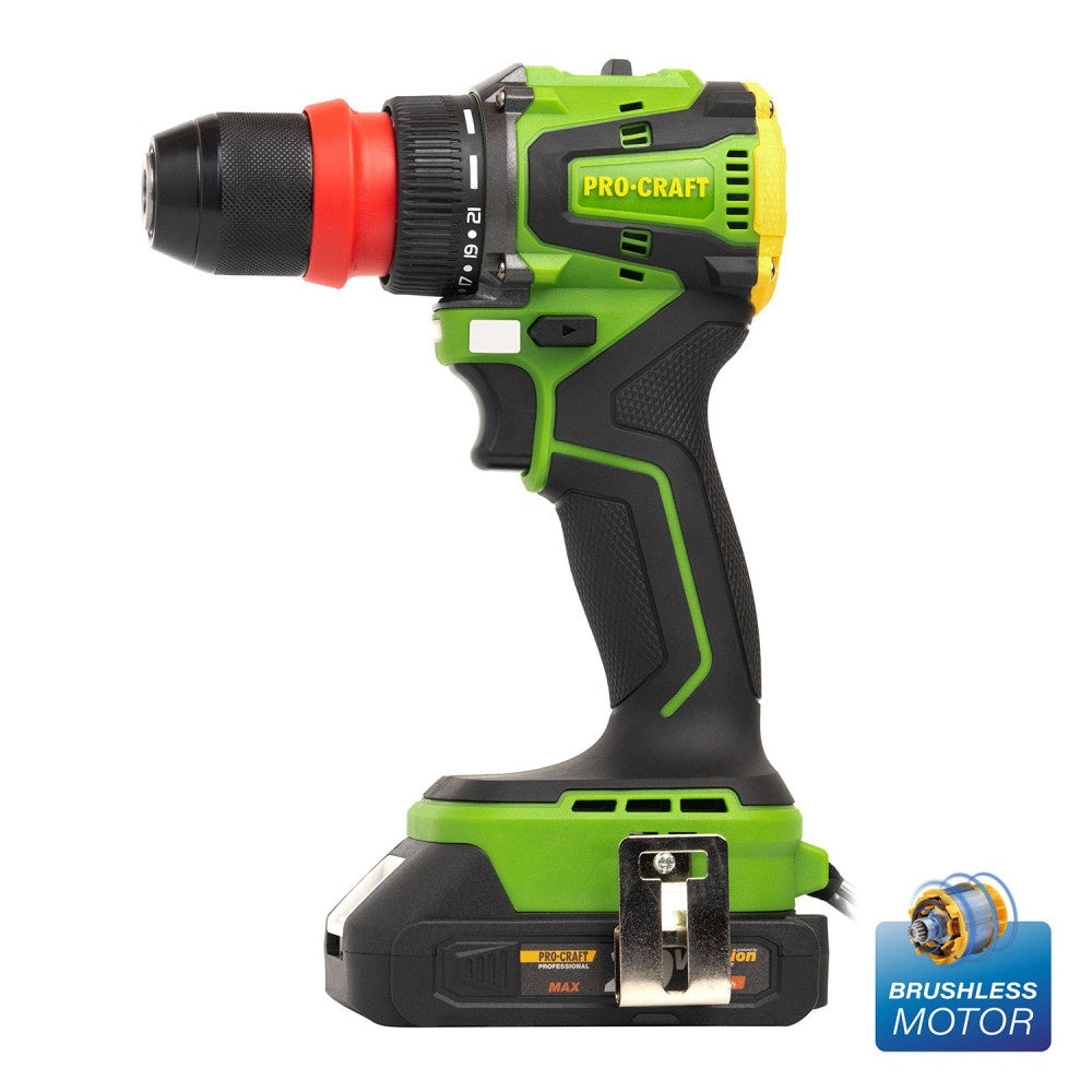 Autofiletanta PROCRAFT PA20Li DFR, 20V, 50 Nm, motor fara perii