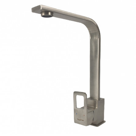 Baterie Bucătărie MIXXUS FIT-011 - Oțel Inoxidabil, Monocomandă, Control Precis al Debitului