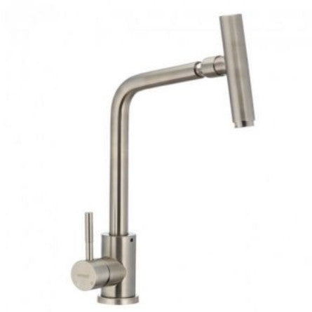 Baterie Bucătărie MIXXUS SUS-017 - Gât Rotativ din Inox, Control Facil al Debitului de Apă