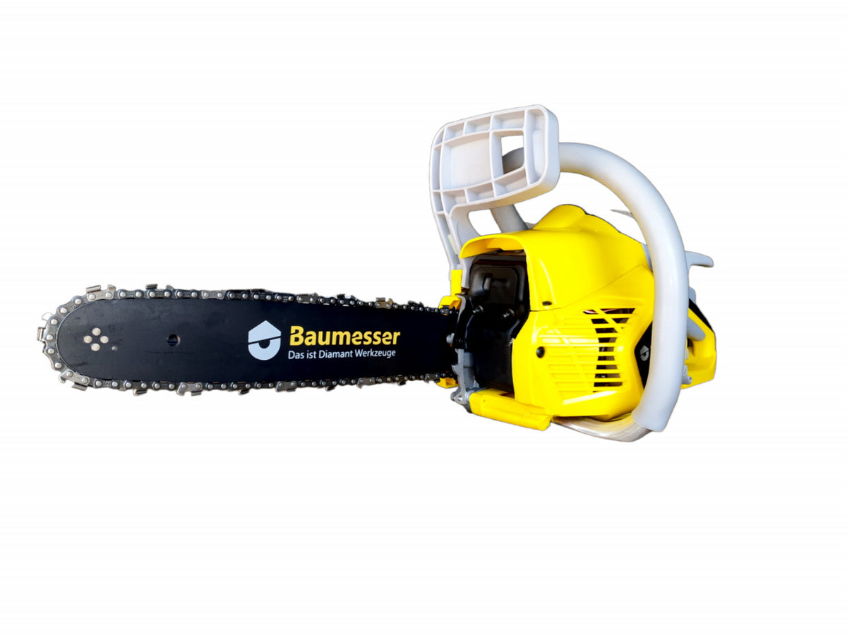 Drujbă pe Benzină Baumesser BS58X - Motor Puternic, Tăiere Lemn, Design Ergonomic