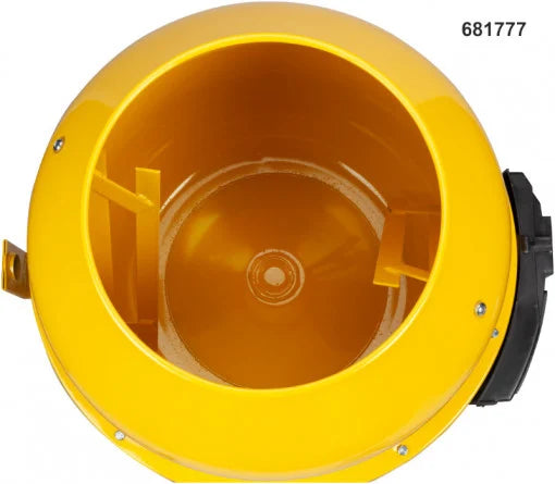 Betonieră BuildXell Tip 160 - Motor Monofazat 550 W, Coroană și Cuvă, Amestec Mortar și Beton