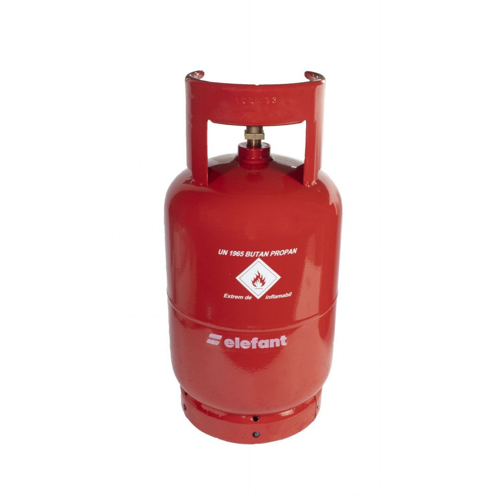 Butelie Metalică GPL Elefant 12 L - Filet 1/2", Construcție Metalică, Gospodărie și Aer Liber