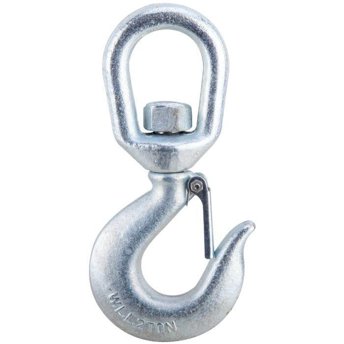 Cârlig cu Inel Rotitor 300 x 135 mm - Oțel Carbon Forjat, Ridicare și Ancorare Sarcini