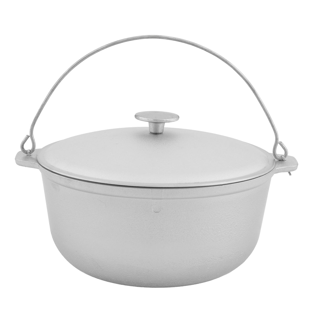 Ceaun tuci aluminiu alimentar cu capac, capacitate 5 litri ROTOR