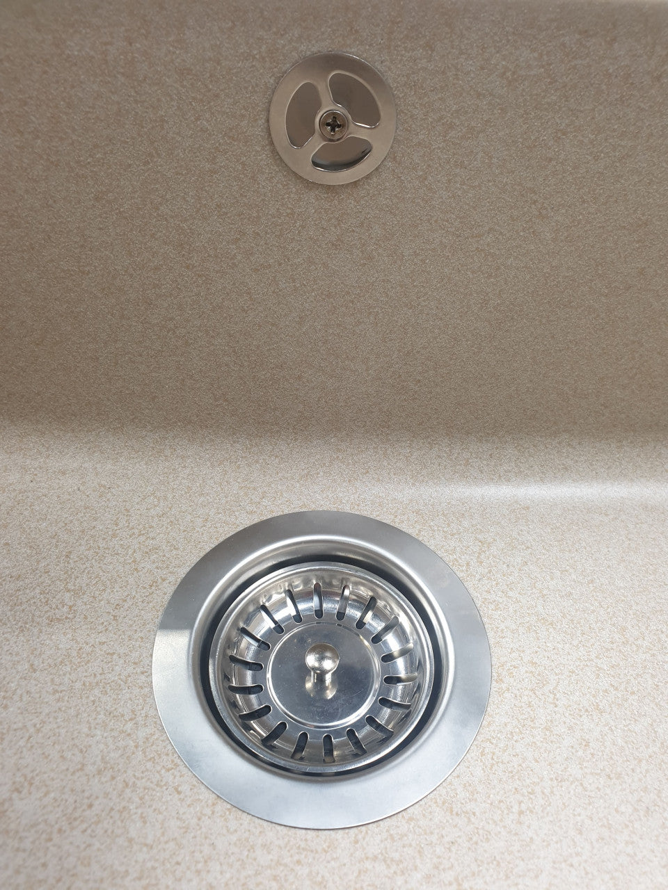 Chiuvetă Bucătărie Verona 7850 - Culoare Safari Bej, Design Modern, Întreținere Ușoară
