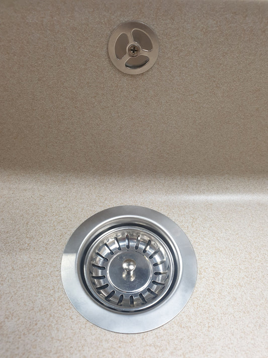 Chiuvetă Bucătărie Verona 7850 - Culoare Safari Bej, Design Modern, Întreținere Ușoară