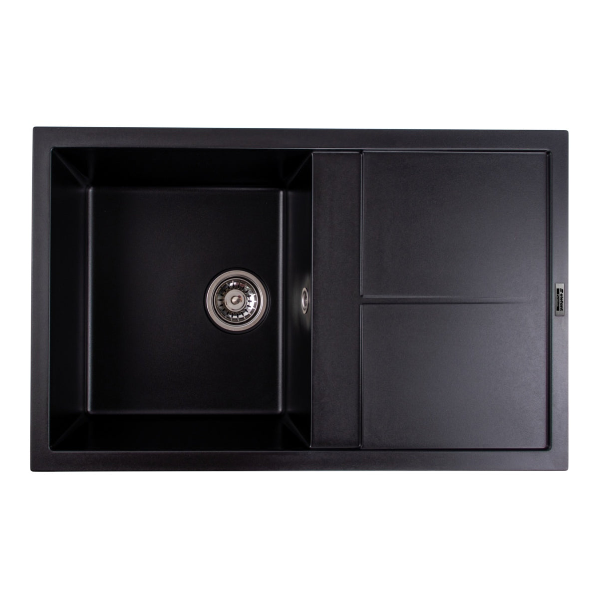 Chiuveta de bucatarie Elefant Premium Selena Negru 785x495mm