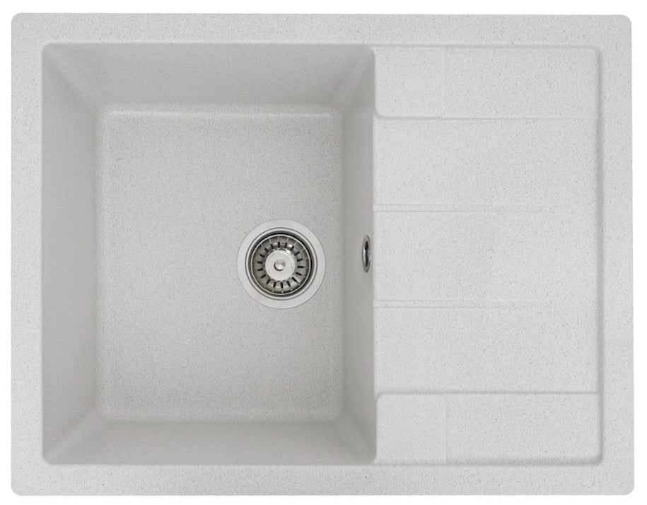 Chiuvetă Bucătărie Elefant Intenso 6550 - Culoare Albă, Design Elegant și Spațiu Practic
